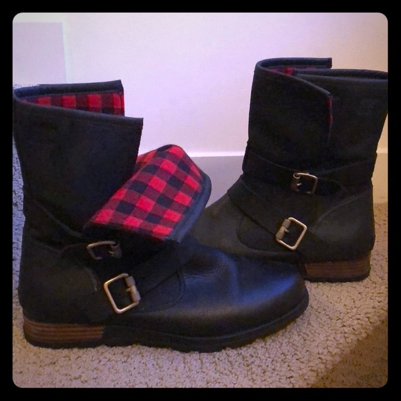 sorel women's major moto boots